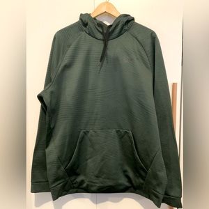 Nike Dry-Fit Pullover Hoodie in XL in Dark Green